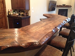 wood countertop custom natural